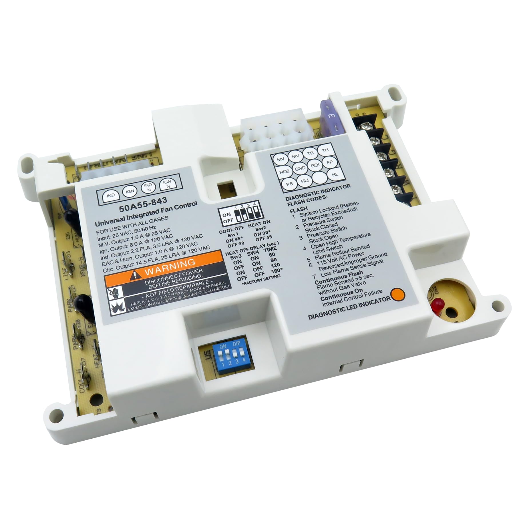 Quality assurance seal on MAHUIBIN 50A55-843 for dependable performance.