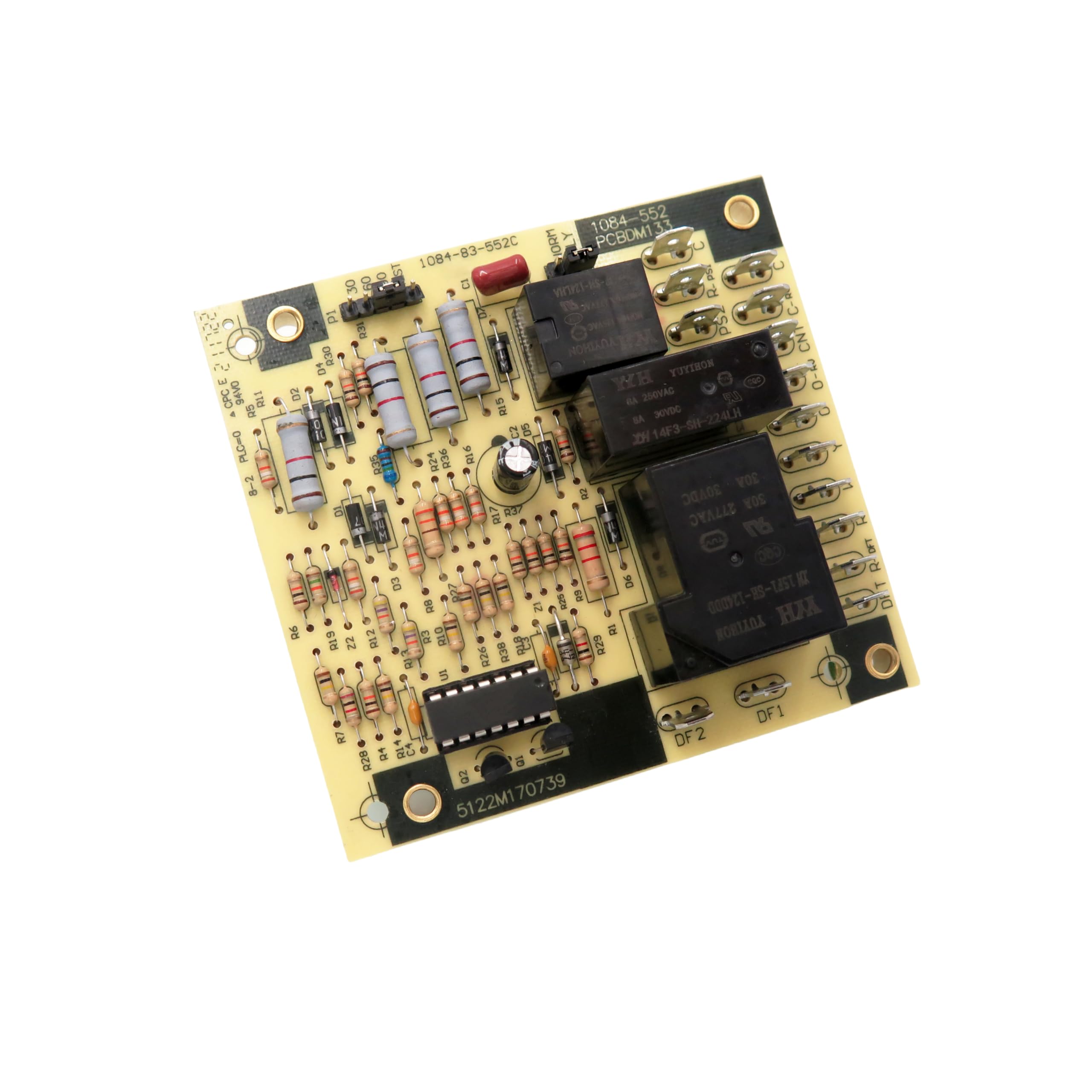 MAHUIBIN PCBDM133S includes built-in testing for diagnostics.