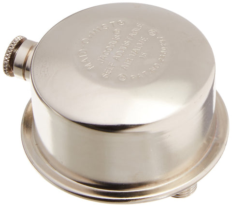Maid-O'-Mist 1/8-inch angle radiator vent in use showing steam flow