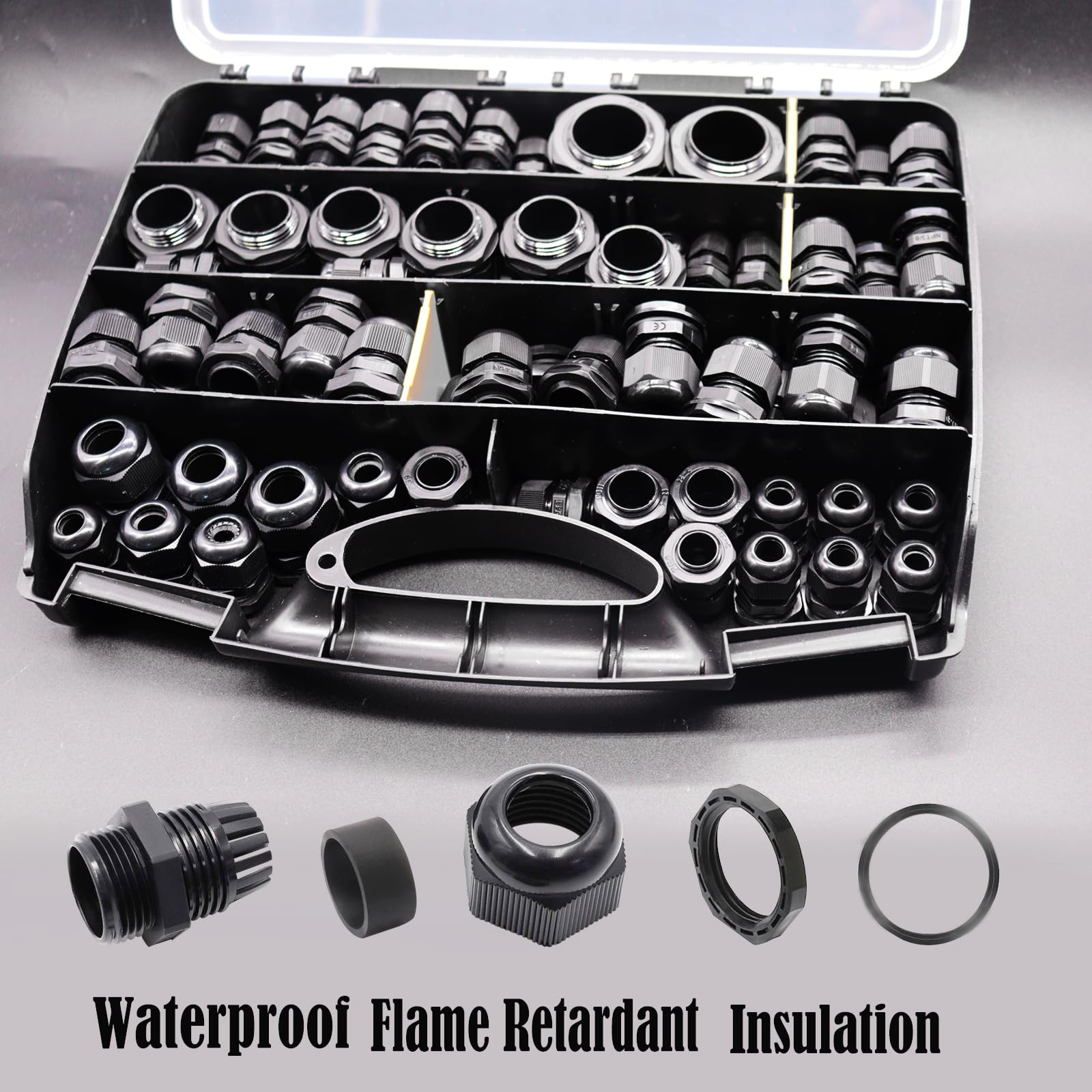 Maierke easy installation demonstrates fast, tool-free cable gland securing