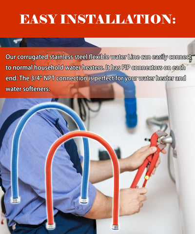 Maigoo durable corrosion-resistant stainless steel hose built to last