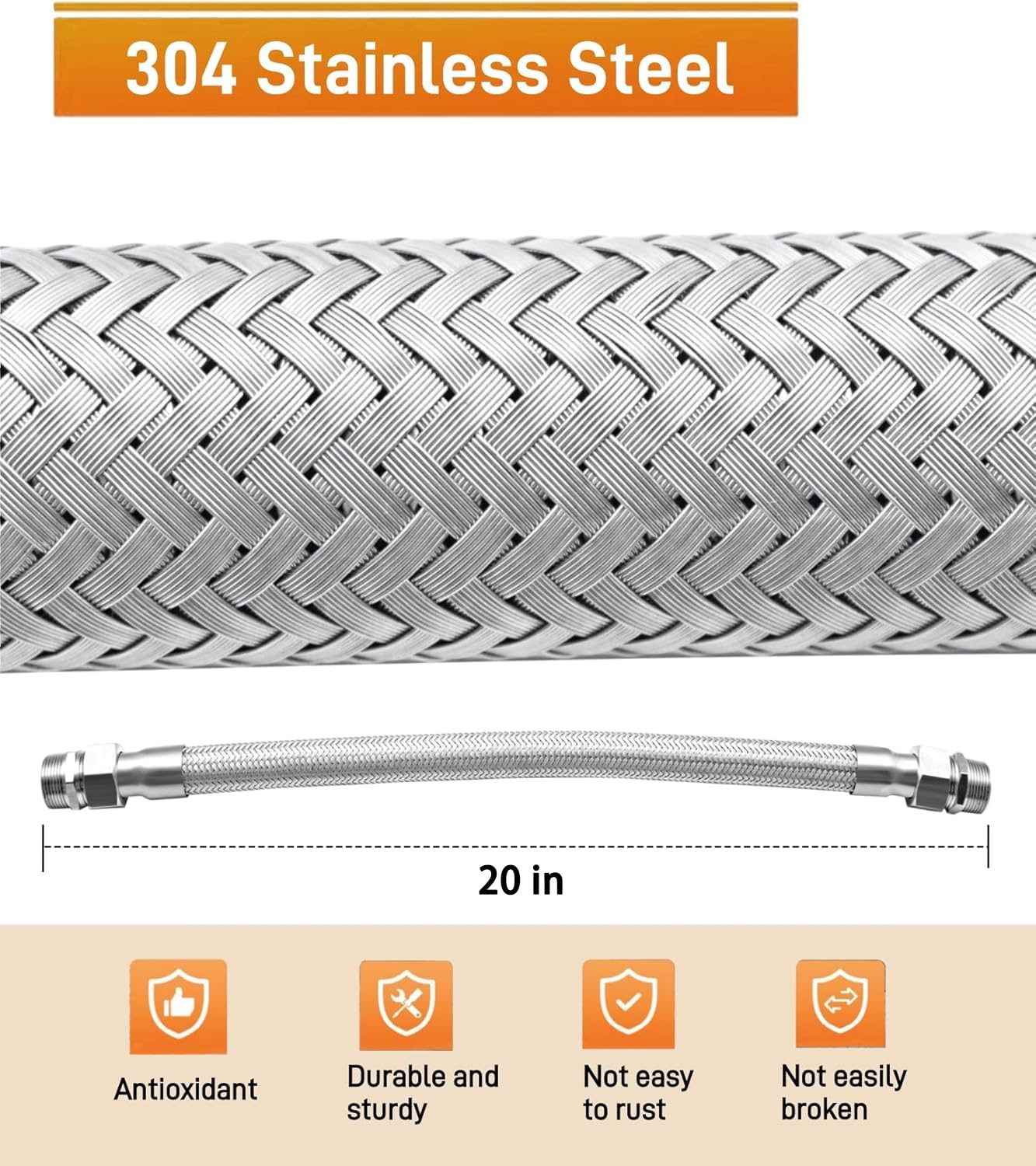 Maigoo high-temperature rated hose up to 750F for demanding environments