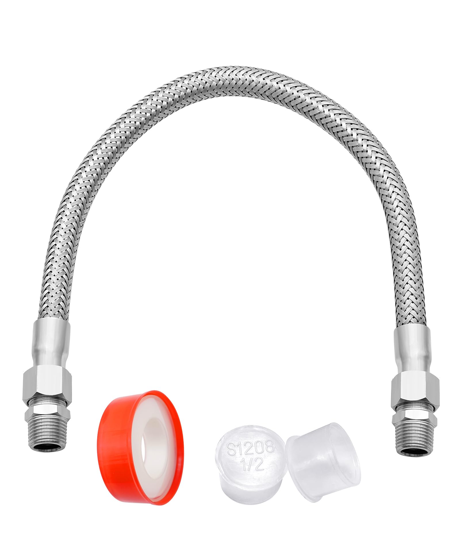 Maigoo industrial-grade jumper hose with rotatable half inch NPT ends for smoother setup