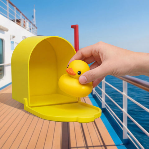 Durable PLA construction of Maiguinzaa cruise duck mailbox