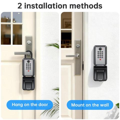 MAILADA Key Lock Box code-entry close up for easy input