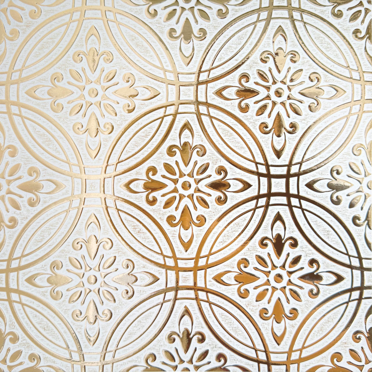 Main Street 24-pack peel-and-stick tiles for an easy glam backsplash.