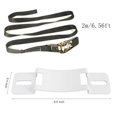 MAIQIYALAN cylinder bracket with ratchet strap keeps tanks steady
