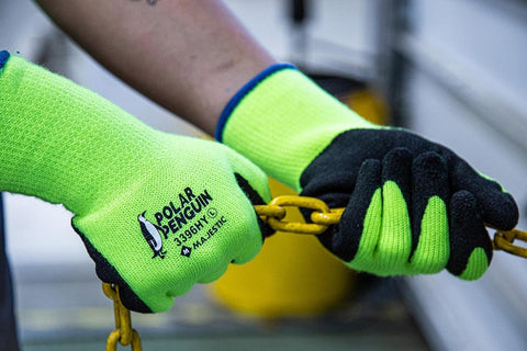 Majestic 3396HY textured palm designed for wear resistance