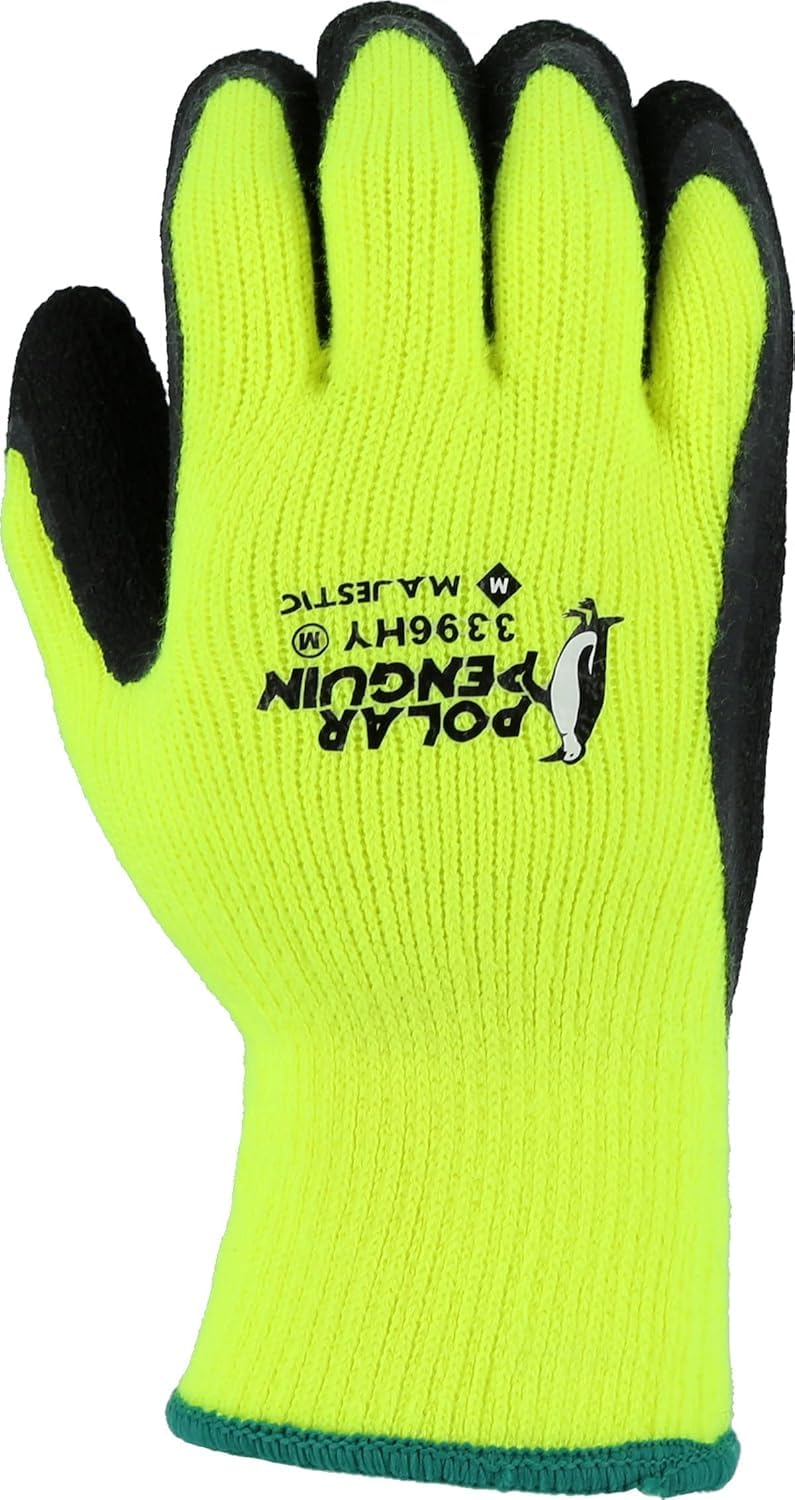 Majestic Polar Penguin high-visibility yellow liner improves site visibility.