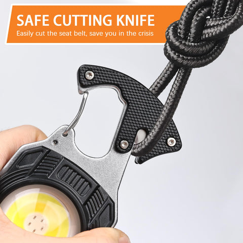 MAKDAK magnetic base and 180-degree rotatable handle for hands-free use.