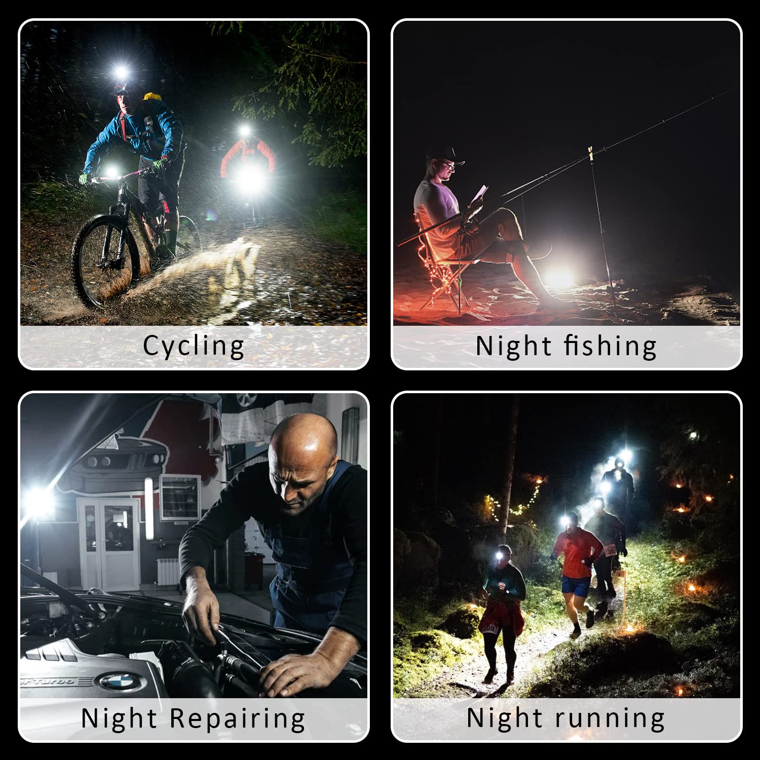 MAKDAK COB rechargeable keychain light is water-resistant for outdoor reliability.