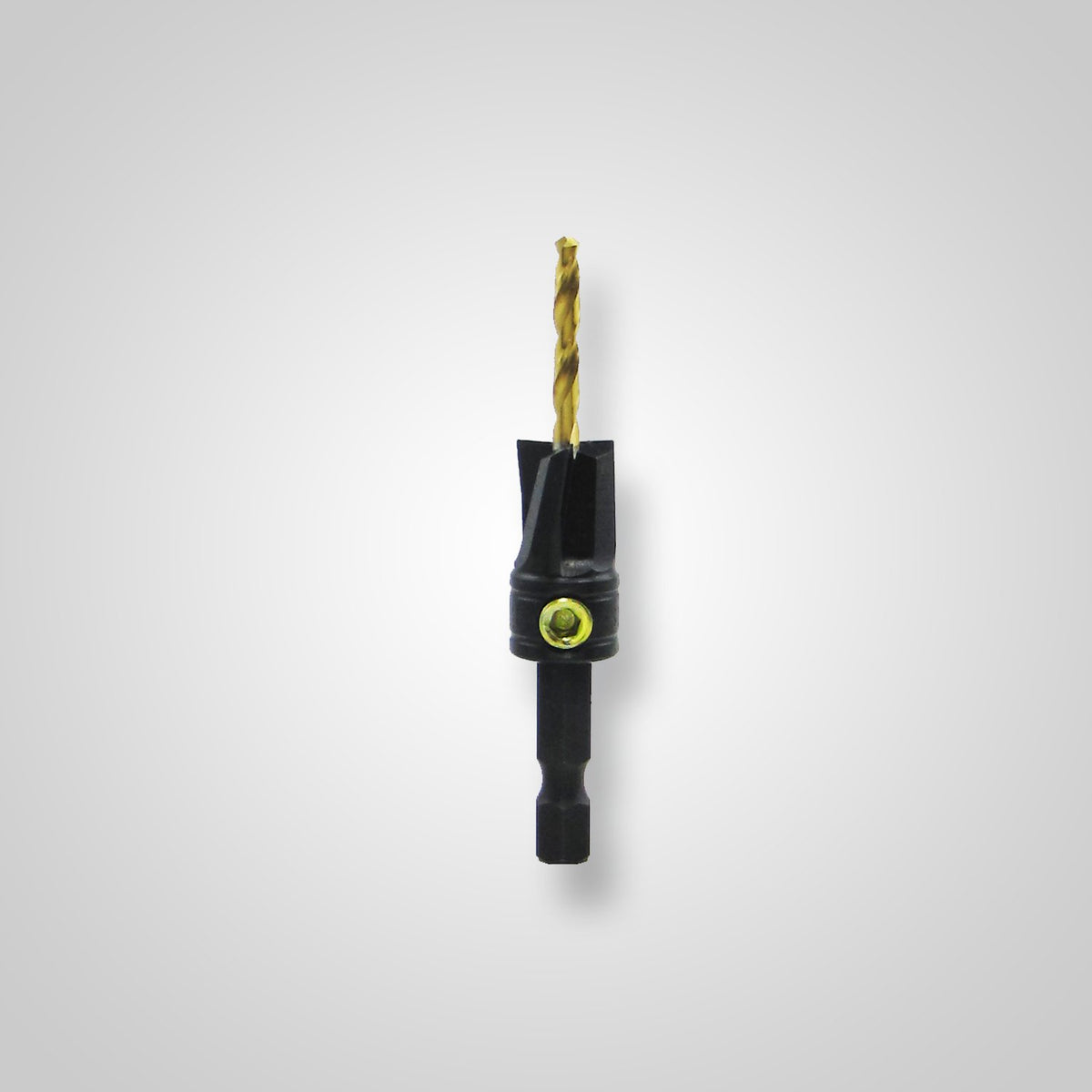 Make it Snappy flat bottom counterbore drill bit for precise lag screw holes in wood and metal.