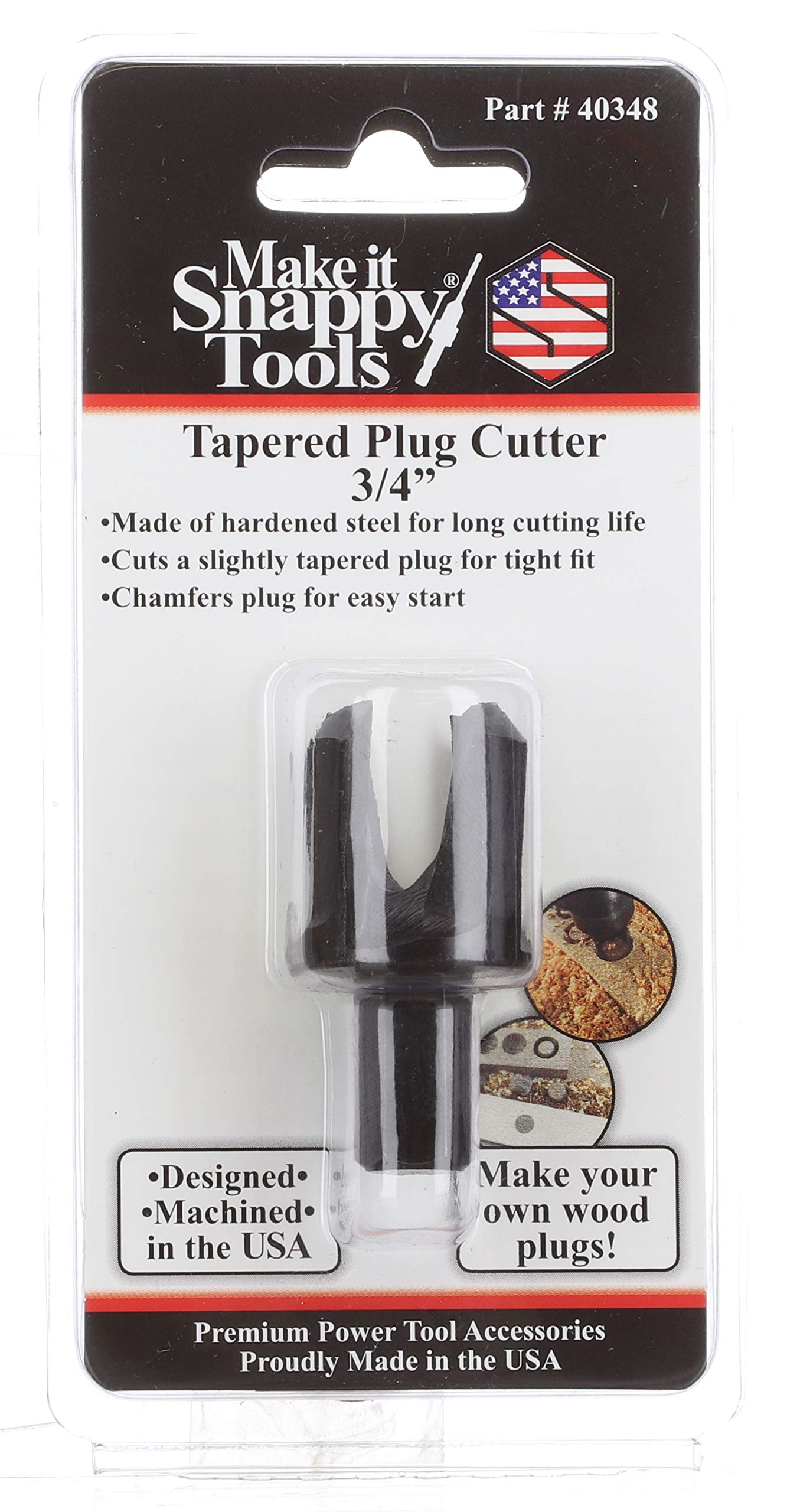 Make it Snappy quick-change chuck compatibility ensures fast, tool-free setup.