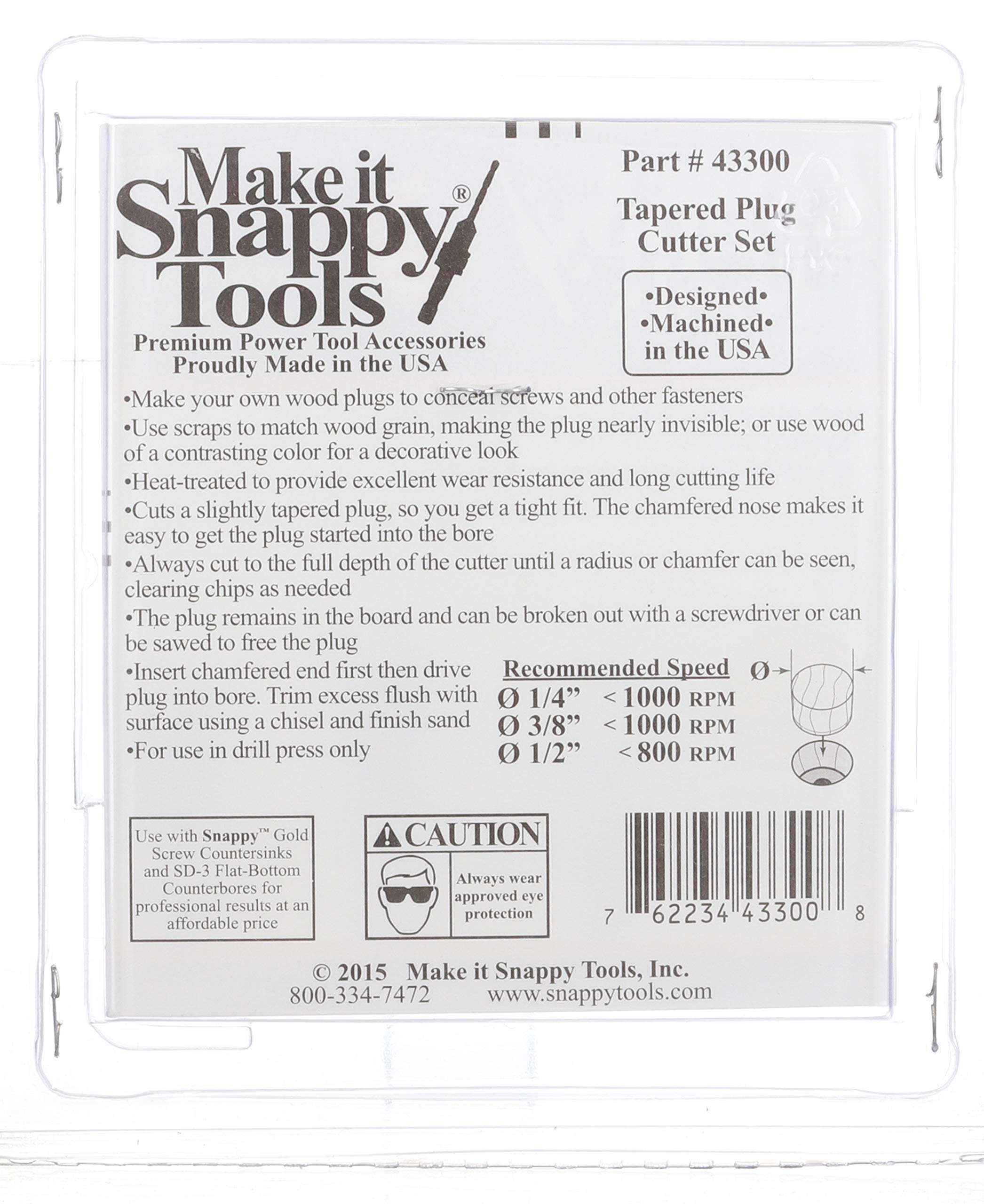 Make it Snappy Tools made in USA underscores quality and durable performance