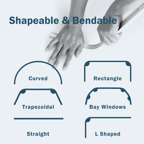 MaKefeile track cut-to-size with included installation accessories