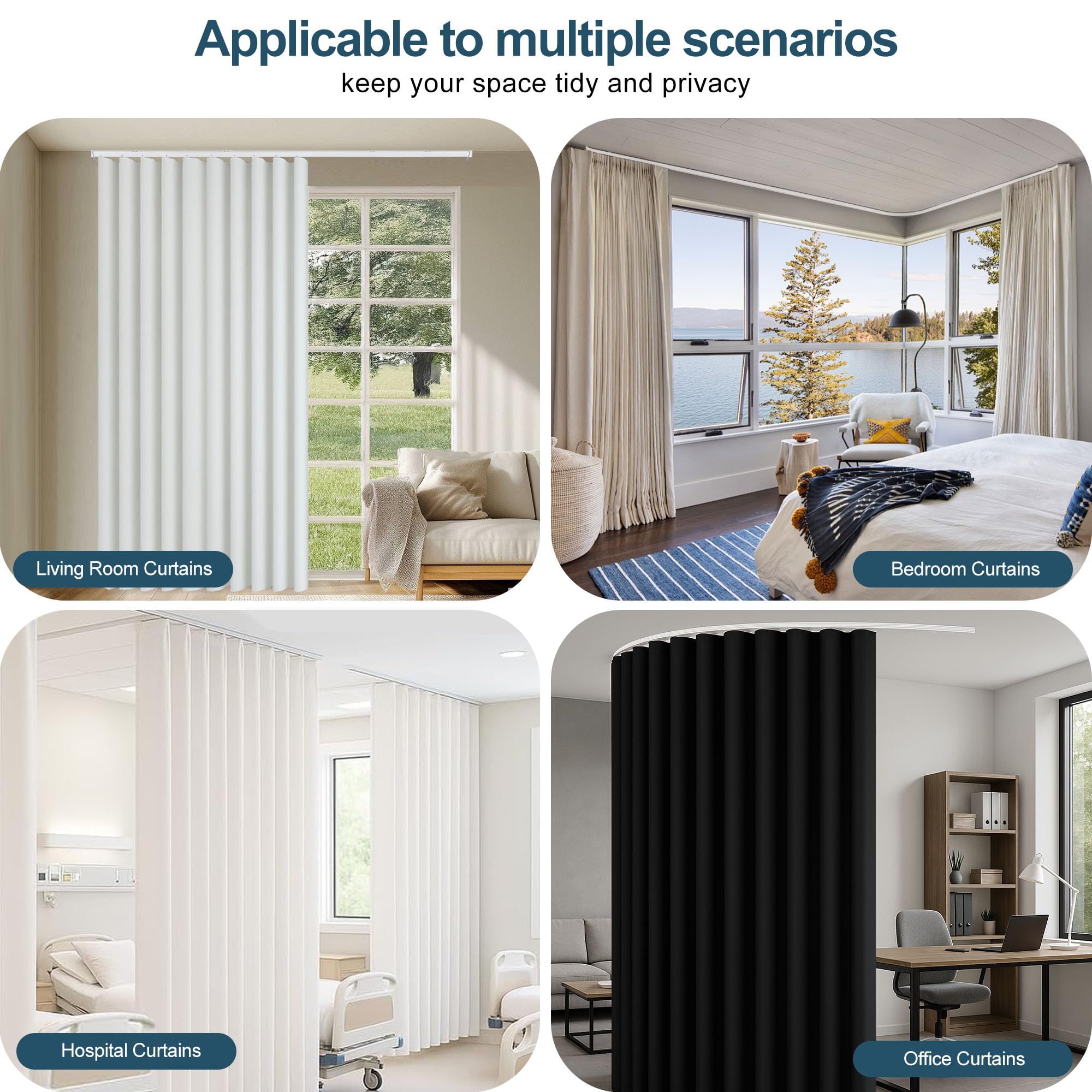 MaKefeile track gliding smoothly across curtains