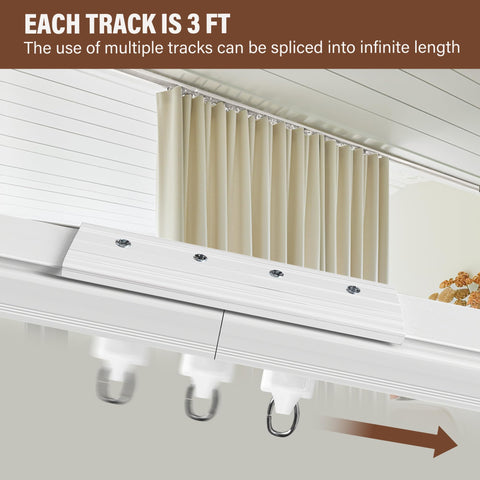 MaKefeile track close-up showing smooth, silent sliding action.