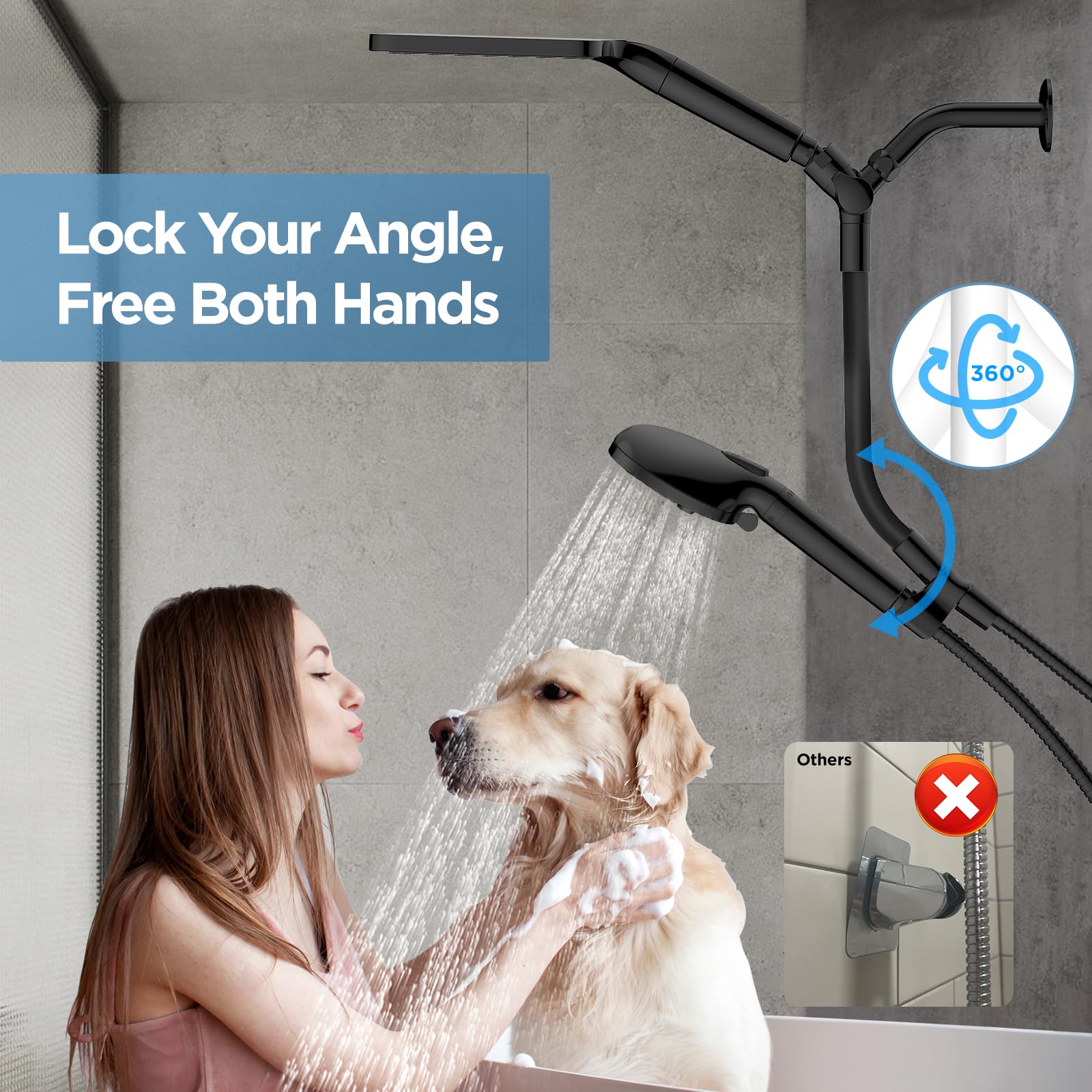 MakeFit adjustable bar allows flexible angle and height