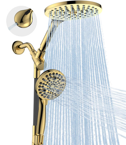 MakeFit dual shower head combo setup with balanced full-body coverage