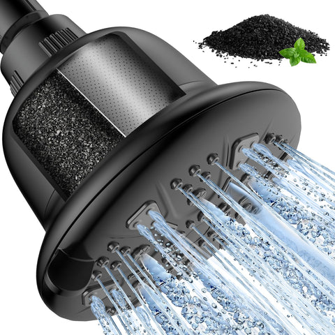 MakeFit carbon-filtered shower head reduces chlorine for smoother skin and hair