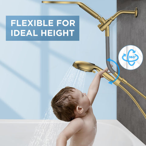 MakeFit handheld spray with 10 modes for targeted cleansing