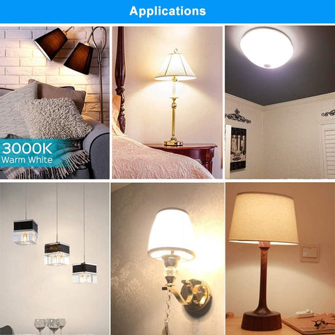Makergroup GU24 LED bulb installed in ceiling fan for ambient warmth