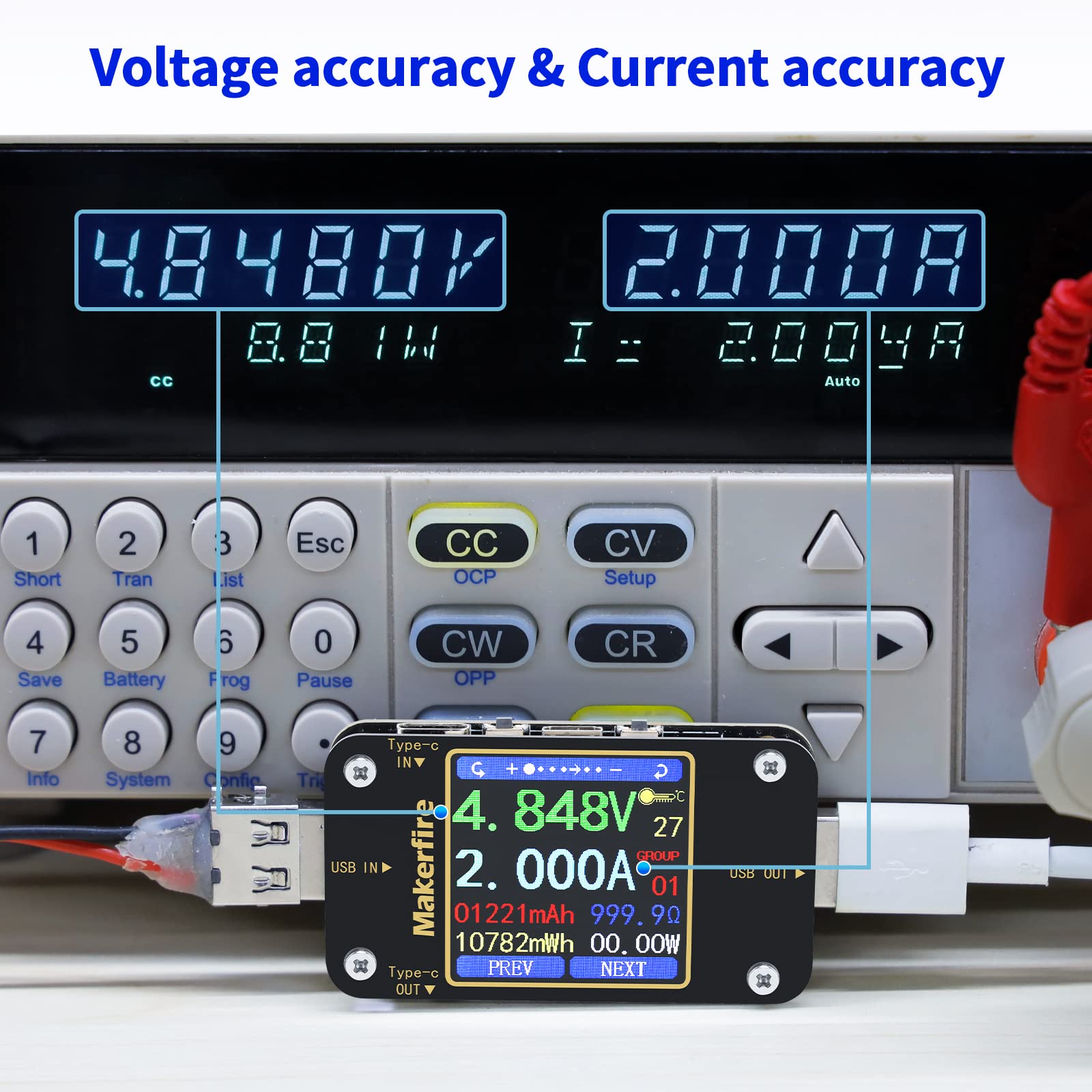 MakerHawk USB Multimeter compact tool suitable for any workspace