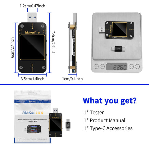 MakerHawk USB Multimeter after-sales support ready to help