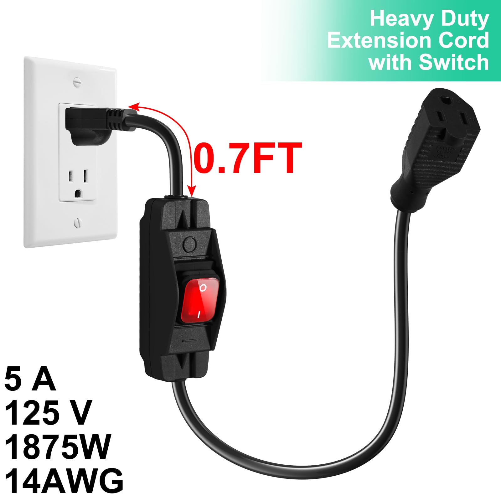 Makevivi durable plug connector housing protecting outdoor connections