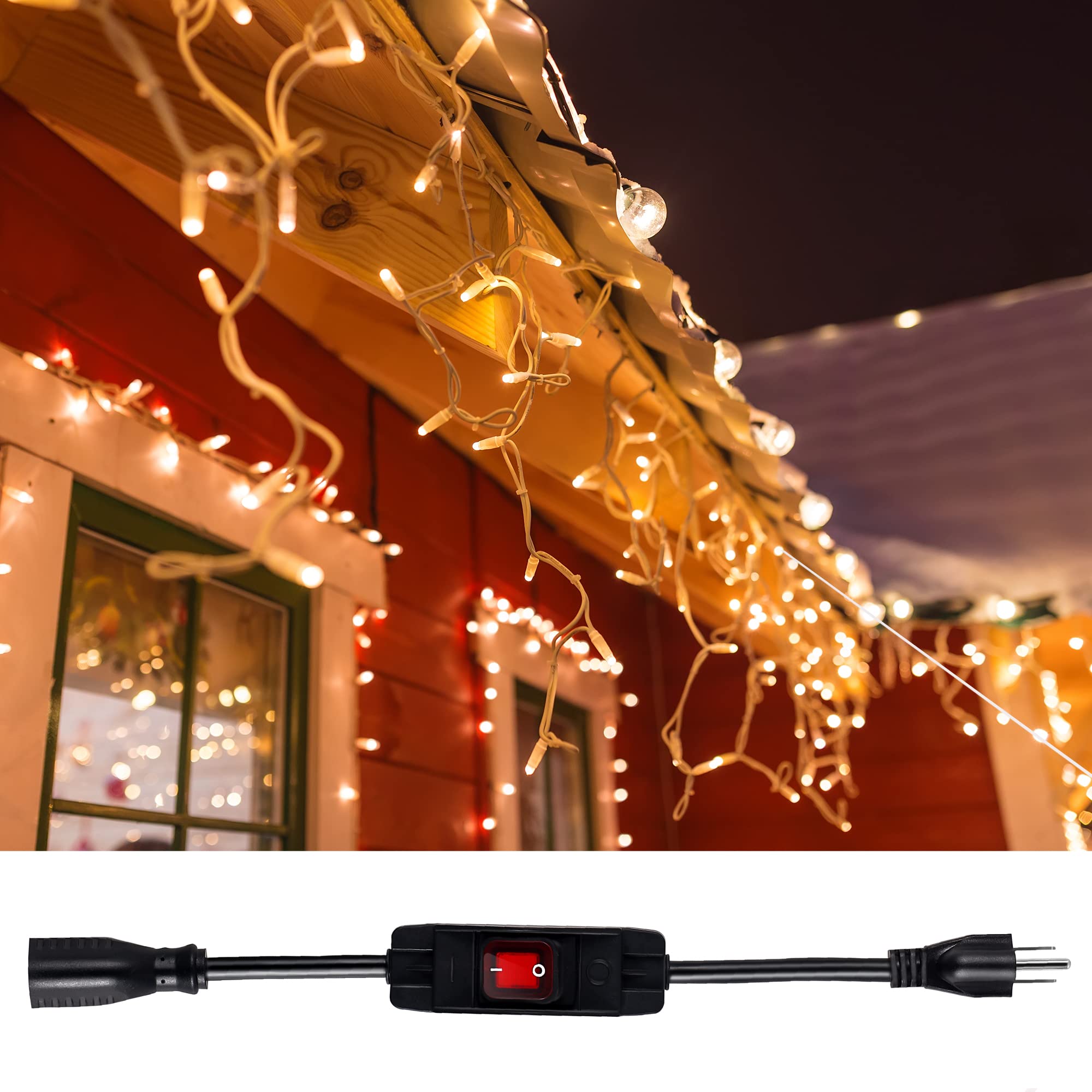 Makevivi rugged extension cord suitable for outdoor RV fans and more.