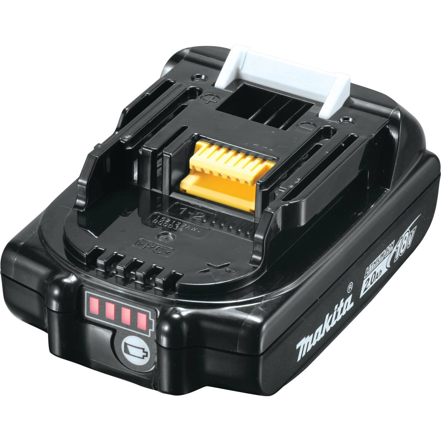 Makita BL1820B-2 fits 18V LXT tools for versatile cordless use.