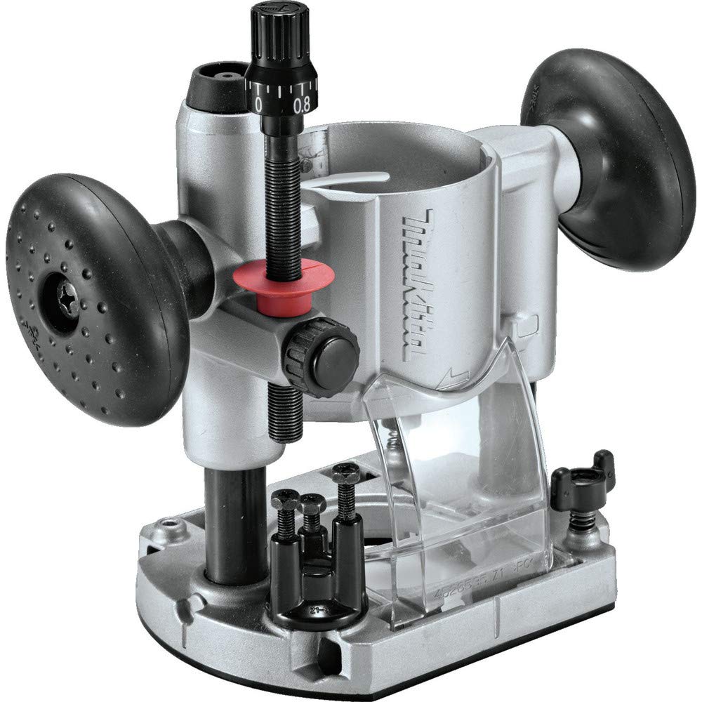 Makita 196094-2 plunge base with shield for precise depth control and clean routing