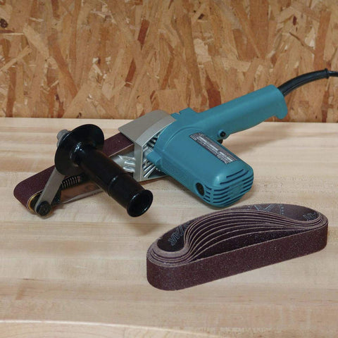 Makita 9031 multi-position side handle enhances comfort during use