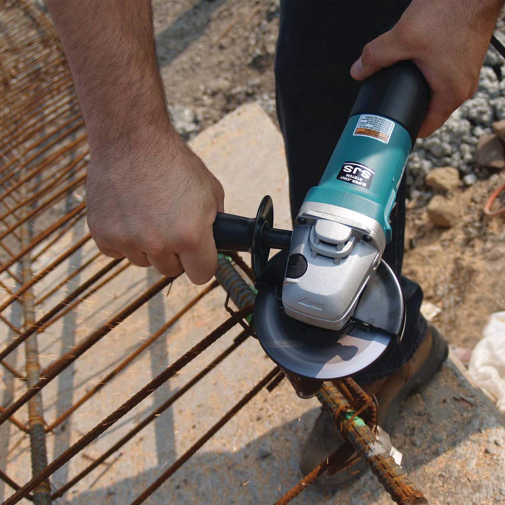 Makita 9564CV carbon brushes designed for longer tool life.