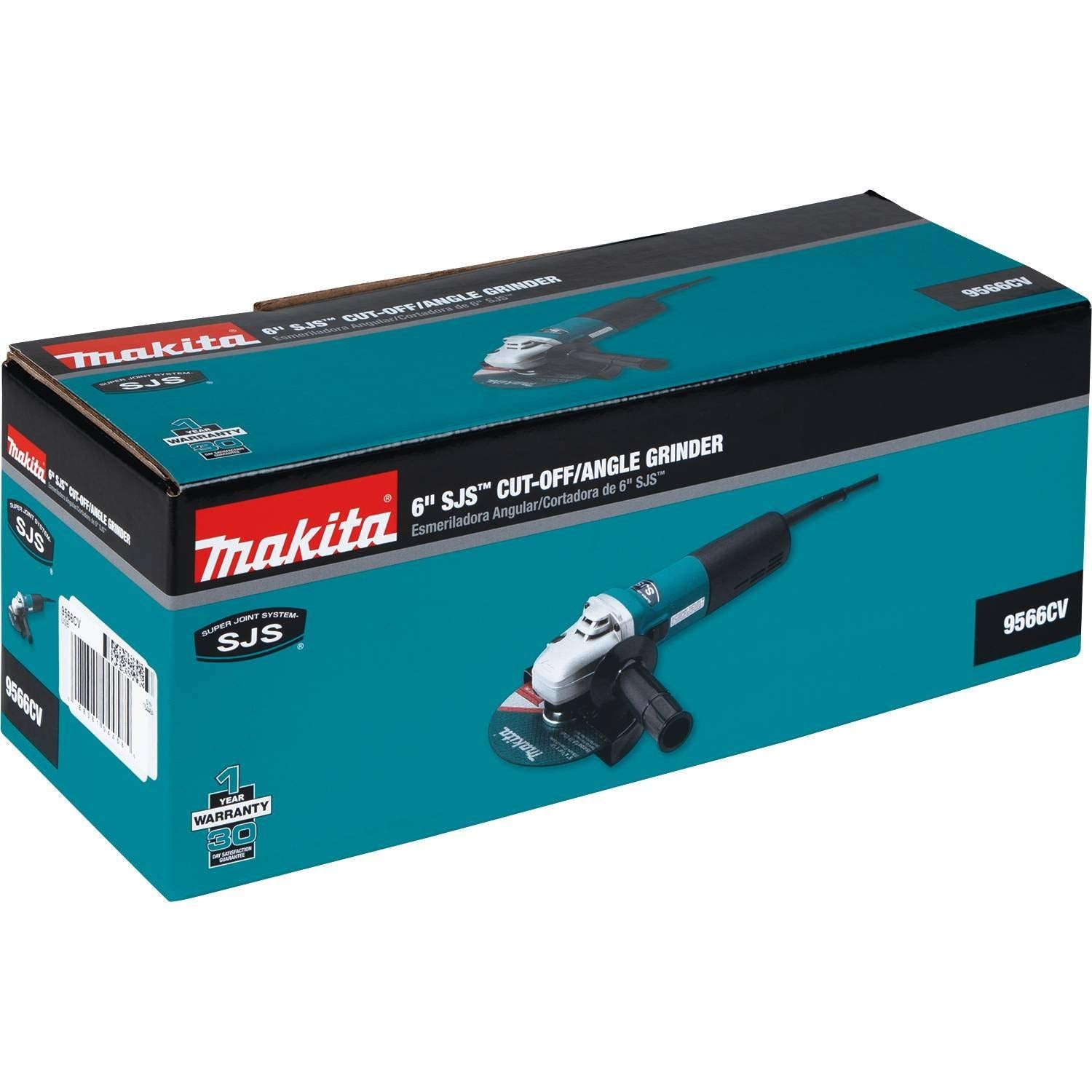 Makita 9566CV metal cutting capability for efficient material removal