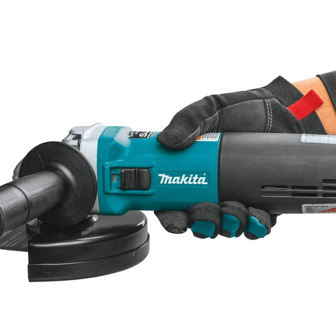 Makita 9566CV SJS clutch system diagram highlighting motor protection feature