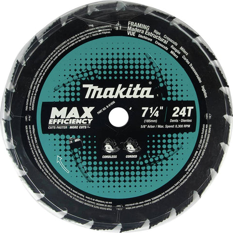 Makita B-61656-3 ATAFR tips yield smoother, faster cuts.