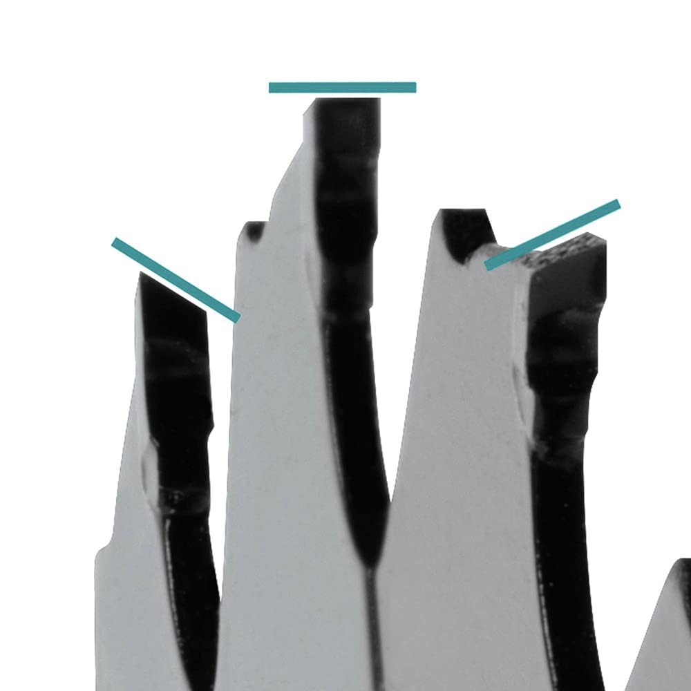 Makita B-61656-3 more cuts per charge for extended cordless use.