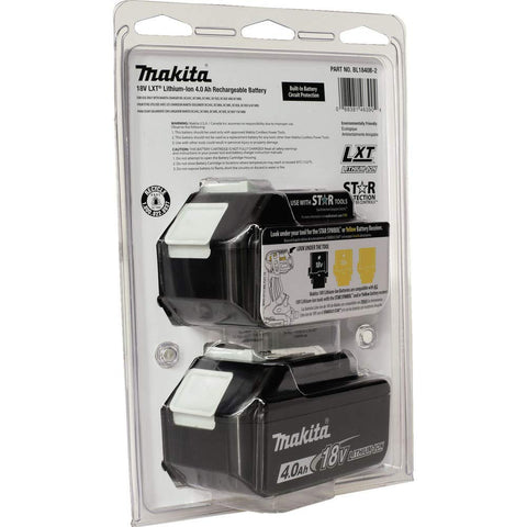 Makita battery in use with cordless tool for extended sessions.