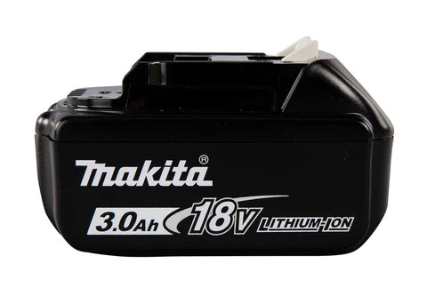 Cooling fan design on Makita BL1830 helps maintain performance during use