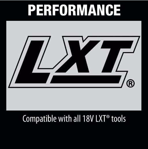 Makita BL1850 18V 5Ah battery in-tool image shows easy swap during projects.