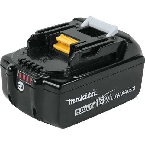 BL1850B-10 LED indicator on battery enables quick charge status checks.