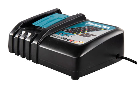 DC18RC charges a 4.0Ah battery in about 40 minutes for longer jobs.