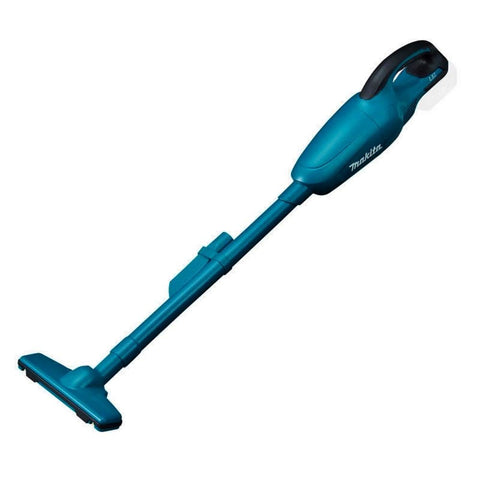 Makita DCL180Z sash nozzle cleans tight corners and upholstery