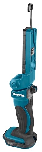 Makita DML801 flashlight tilted position for targeted beam