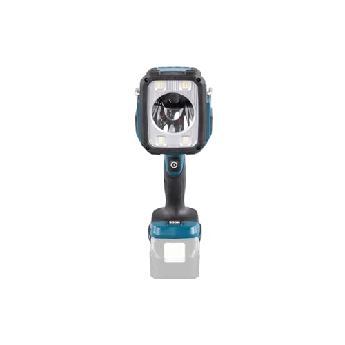 Makita DML812 floodlight beam provides broad illumination for detailed tasks