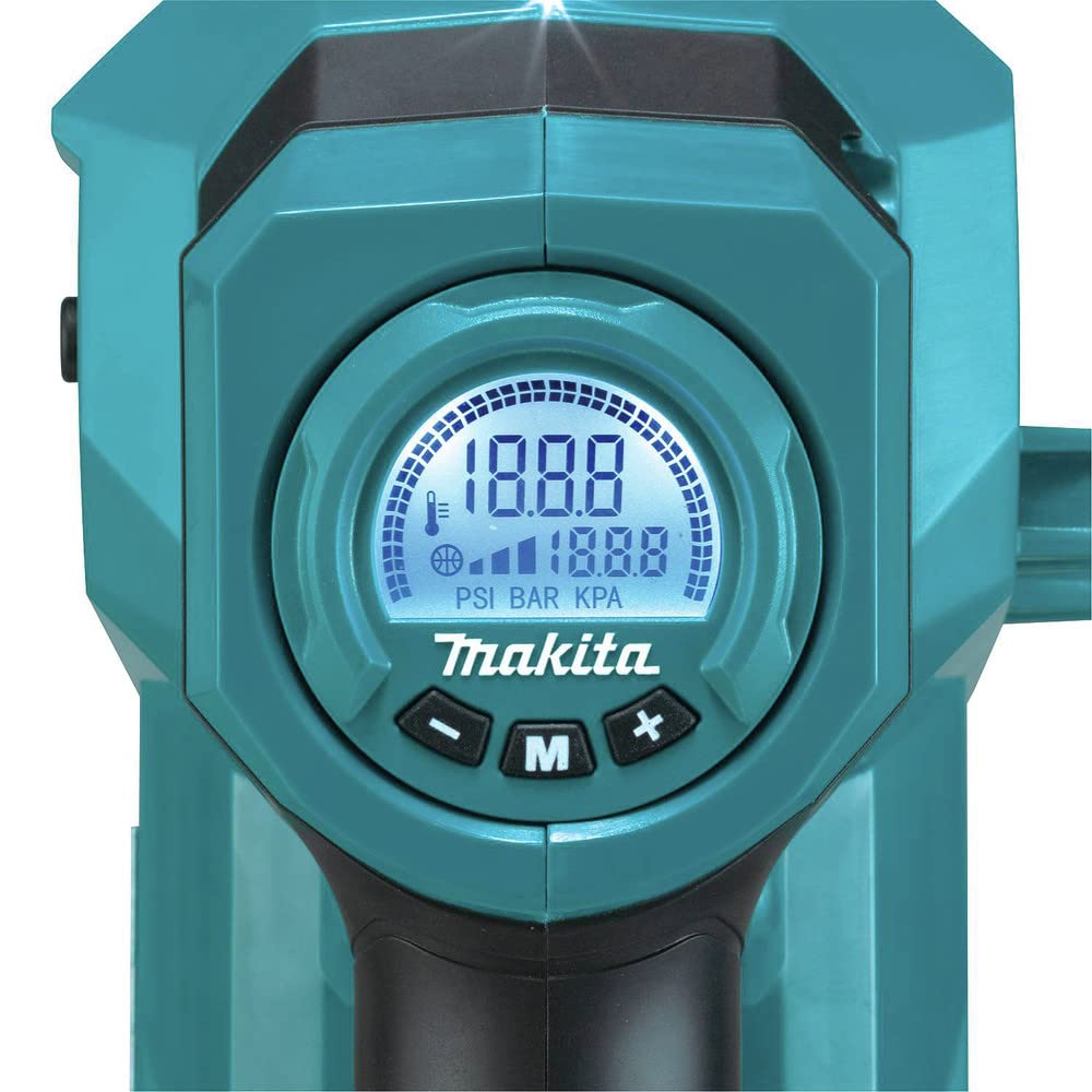 Auto-stop inflation prevents overfill with the DMP181ZX inflator.