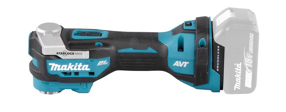 Makita DTM52Z Starlock Max compatibility for versatile attachments.