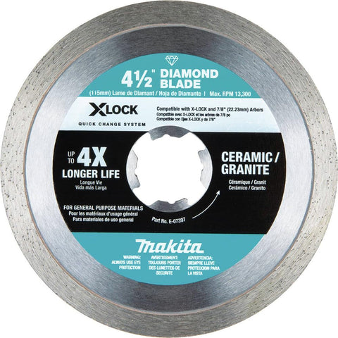Makita X-LOCK system enables fast, tool-free blade changes