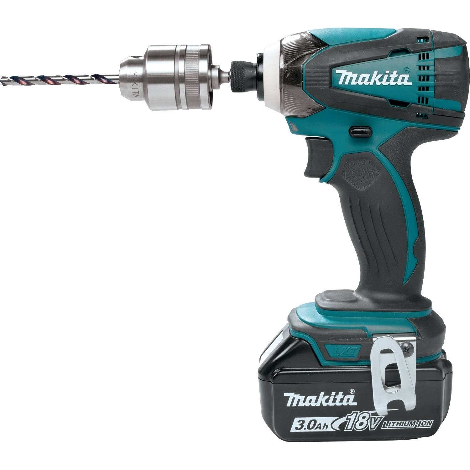 Makita 3-8 inch chuck compatible with many drills for versatile professional use.